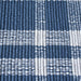 Cotton Checkered Area Rug for Indoor and Outdoor Use