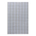 Cotton Checkered Area Rug for Indoor and Outdoor Use