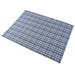 Cotton Checkered Area Rug for Indoor and Outdoor Use