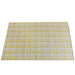 Cotton Checkered Area Rug for Indoor and Outdoor Use