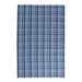 Cotton Checkered Area Rug for Indoor and Outdoor Use