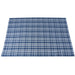 Cotton Checkered Area Rug for Indoor and Outdoor Use