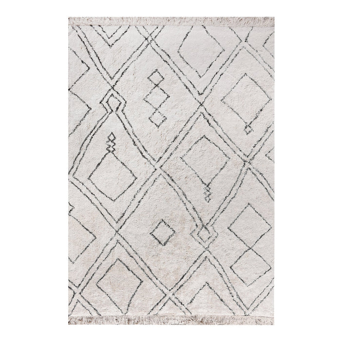 Cotton Geometric Area Rug For Rustic Home Decor