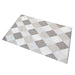 Cotton Hand-Woven Diamond Pattern Indoor Outdoor Rug