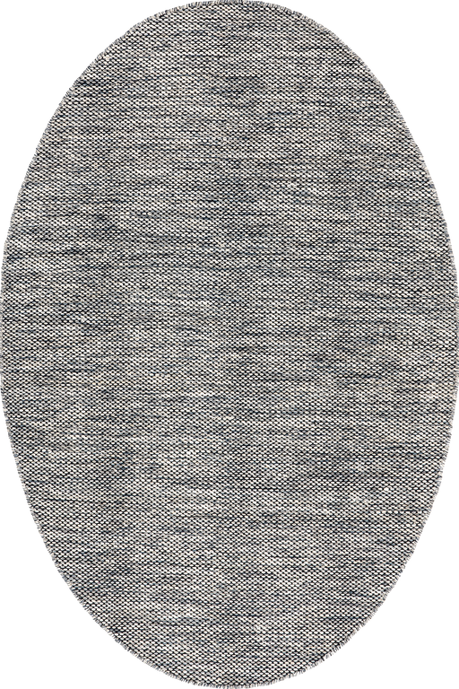 Cotton Handmade Flatweave Rug Grey 140x200 cm