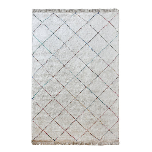 Cotton Rug Made From Recycled Fabric For Bedroom And Living Room