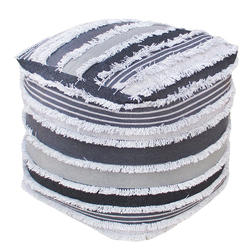 Cotton Table-Tufted Pouf for Stylish Home Decor