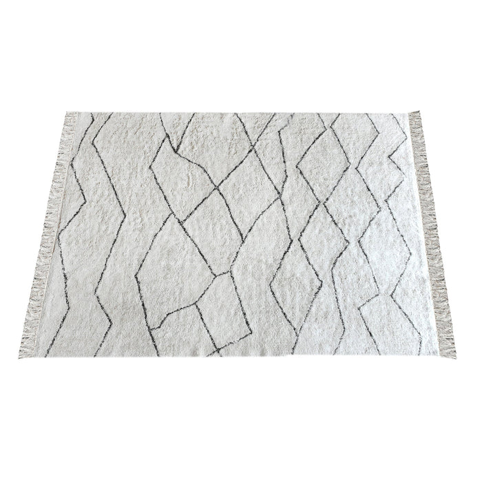 Cotton Table Tufted Torres Rug for Casual Interiors