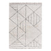 Cotton Tufted Moresby Rug in Neutral Ivory and Brown