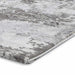 Craft 19788 Modern Abstract Distressed Marbled Metallic Shimmer Soft Textured Grey Rug