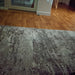 Craft 19788 Modern Abstract Distressed Marbled Metallic Shimmer Soft Textured Grey Rug