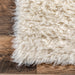 Cream Greek Flokati Shag Rug 140x200 cm