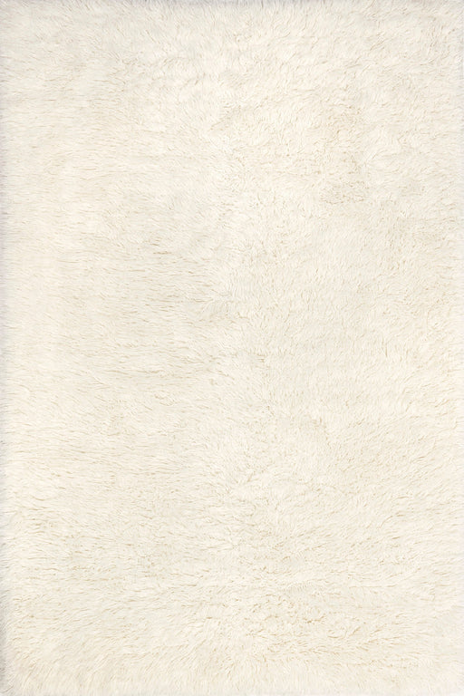 Cream Greek Flokati Shag Rug 140x200 cm