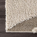 Cream Shaggy Area Rug for Home Decor