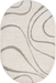 Cream Shaggy Area Rug for Home Decor