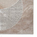 Creation 50097 Modern Multi Textured Super-Soft Venn Gold/Beige/Brown Rug