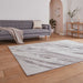 Creation 50100 Modern Multi Textured Super-Soft Marbled Cream/Beige/Brown Rug