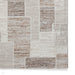 Creation 50178 Modern Distressed Multi Textured Super-Soft Brown/Beige Rug