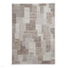 Creation 50178 Modern Distressed Multi Textured Super-Soft Brown/Beige Rug