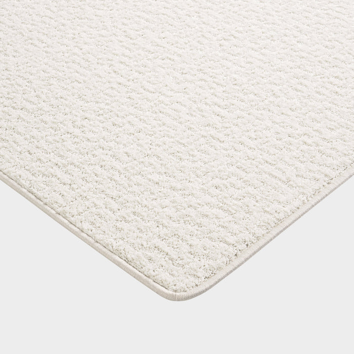 Curlew Custom Area Rug Off White 50x60 cm Stain Resistant