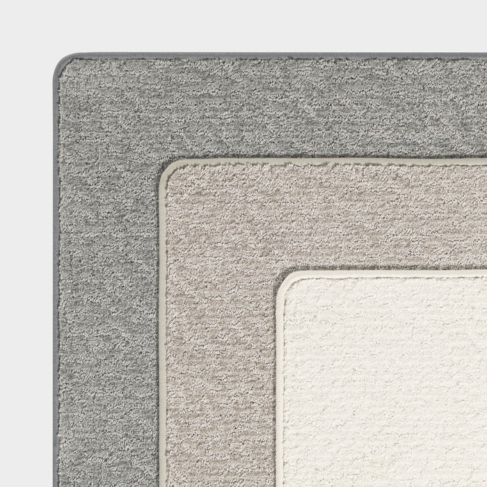 Curlew Custom Light Grey Area Rug With Stain Protection