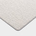 Custom Beige Grey Wavy Ridged Area Rug 50 cm