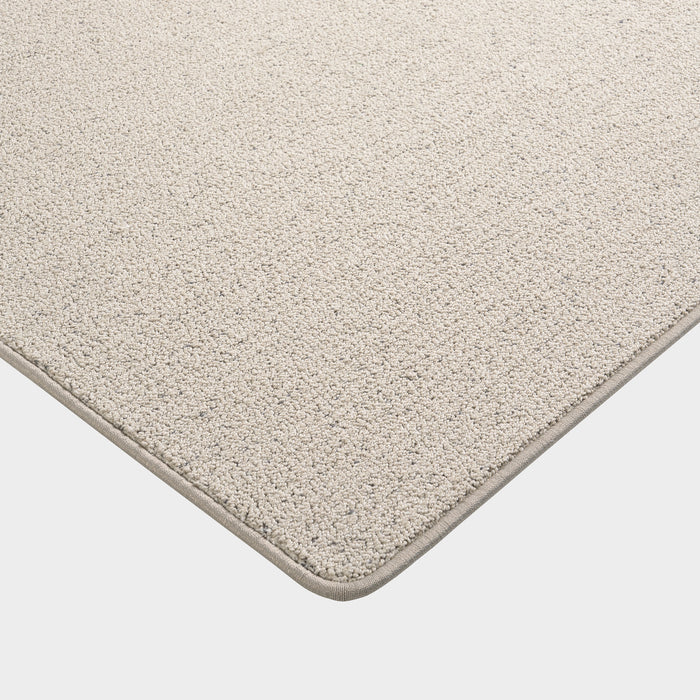 Custom Beige Speckled Area Rug with Stain Protection