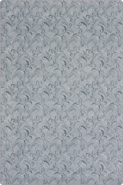 Custom Blue Grey Area Rug for Timeless Home Decor