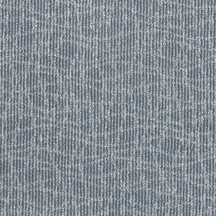 Custom Blue Grey Wavy Ridged Area Rug 120x180 cm