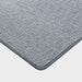 Custom Blue Grey Wavy Ridged Area Rug 120x180 cm