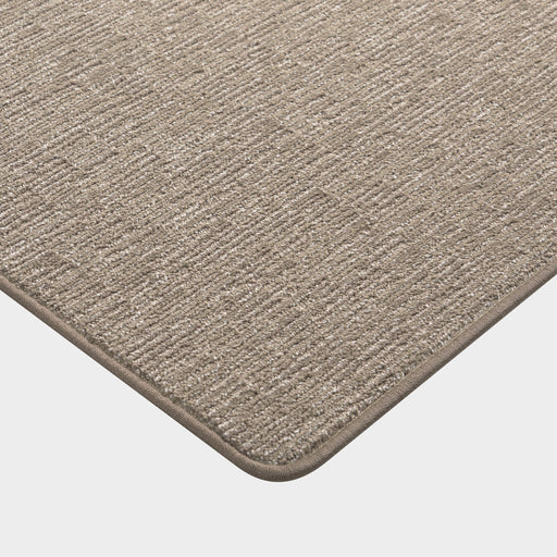 Custom Brown Ridged Area Rug 152 Cm x 244 Cm