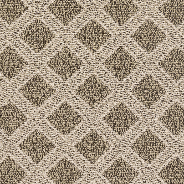 Custom Brown Trellis Area Rug for Home Spaces