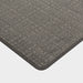 Custom Charcoal Micro-Crosshatch Area Rug 50cm x 80cm