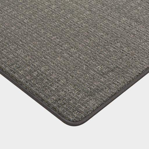 Custom Charcoal Micro-Crosshatch Rug 150cm x 240cm