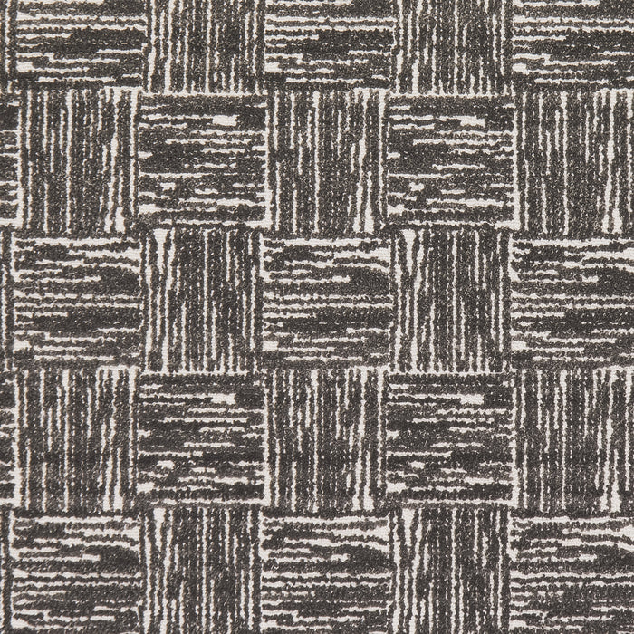 Custom Charcoal Tiled Rug Sample for Home Decor