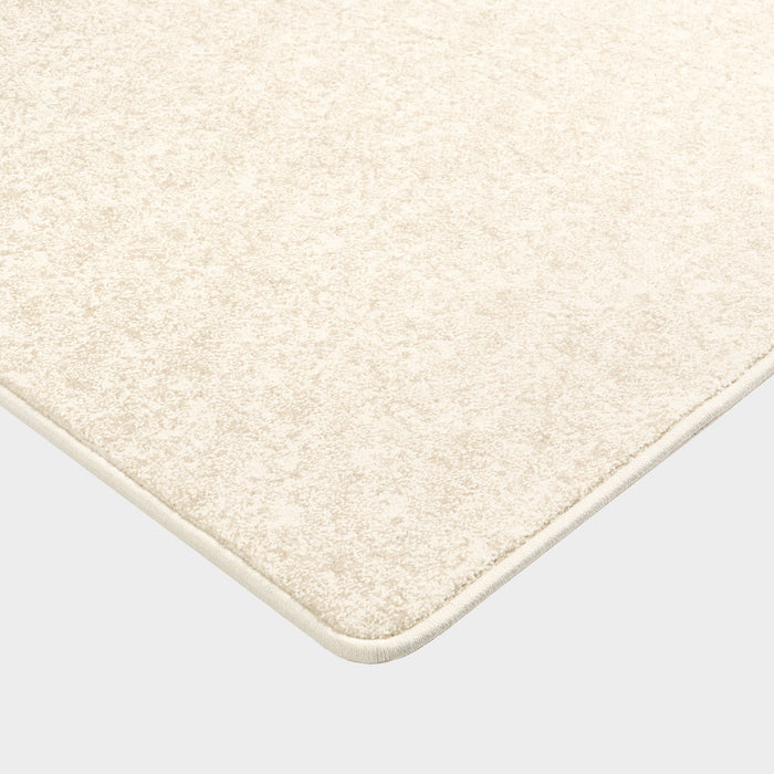 Custom Cream Mottled Area Rug Made to Fit Your Space