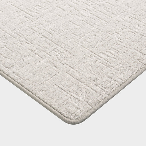 Custom Crosshatch Area Rug 50x60 cm Neutral Design