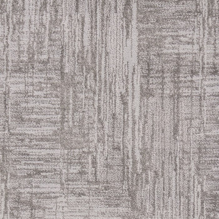 Custom Dark Grey Crosshatch Area Rug 50 cm