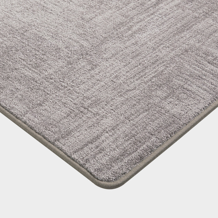 Custom Dark Grey Crosshatch Area Rug 50 cm