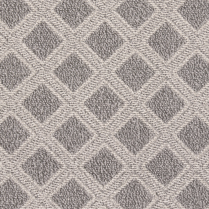 Custom Dark Grey Trellis Area Rug 50x60 cm