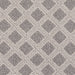 Custom Dark Grey Trellis Area Rug 50x60 cm