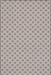 Custom Dark Grey Trellis Area Rug 50x60 cm