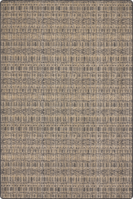 Custom Distressed Rug Dark Grey 152 cm x 244 cm