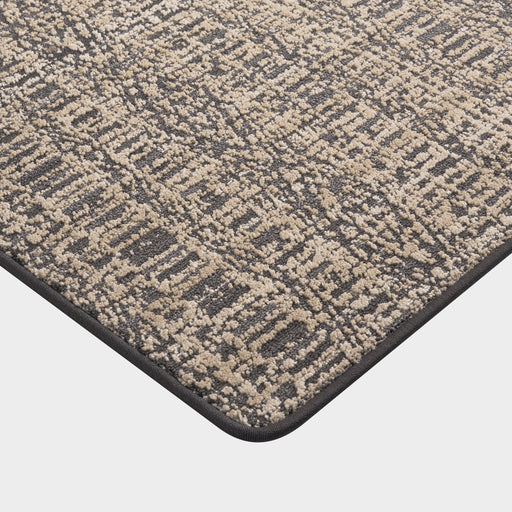 Custom Distressed Rug Dark Grey 152 cm x 244 cm