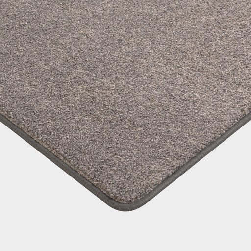 Custom Espresso Tweed Area Rug with Pet Protection