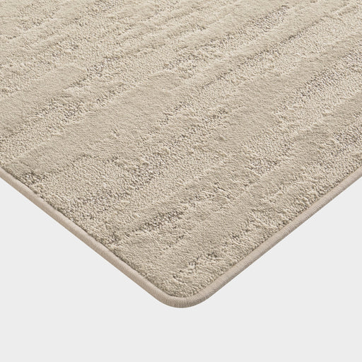 Custom Grey Beige Mottled Area Rug for Pets and Kids