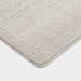 Custom Grey Beige Textured Area Rug 50x60 cm