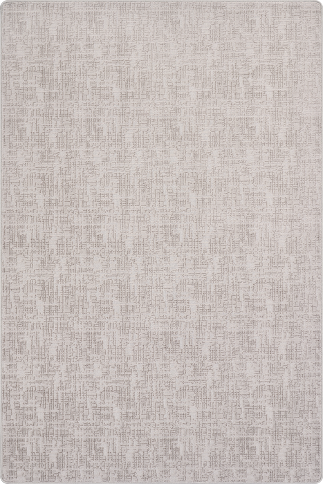 Custom Grey Crosshatch Area Rug 50cm