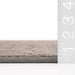 Custom Grey Distressed Brocade Area Rug for Home Decor