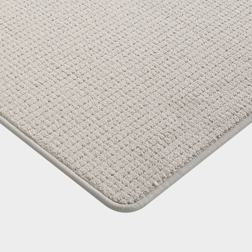 Custom Grey Micro-Checked Area Rug 240x300 cm